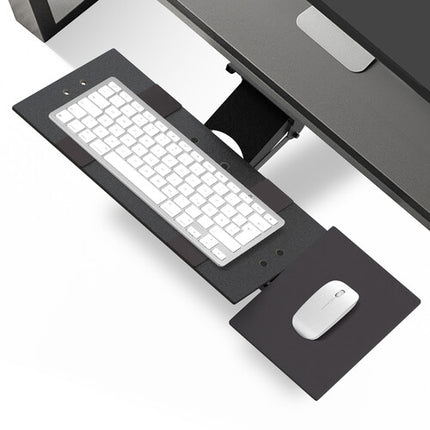 Uncaged Ergonomics KT1 Bandeja Ergonómica Ajustable para Teclado 95 mm de Ajuste Bajo Escritorio