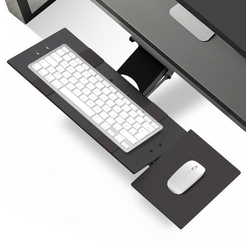 Uncaged Ergonomics KT1 Bandeja Ergonómica Ajustable para Teclado 95 mm de Ajuste Bajo Escritorio