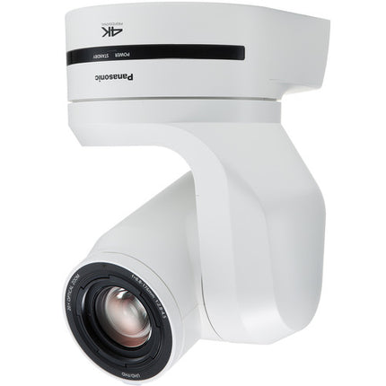 Panasonic AW-UE150AWPJ Cámara PTZ UHD 4K 20x 1" MOS Sensor 75° FOV Blanca