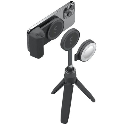 ShiftCam SnapGrip Creator Kit Midnight Kit para creación con batería 5W y soporte pivotante