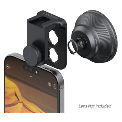 ShiftCam Universal Mount para Smartphones ancho 0.14 a 0.63 pulgadas con montura de aluminio