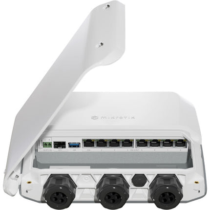 MikroTik RB5009UPr+S+OUT Switch de Red Gestionado Exterior 130W PoE 10G SFP+