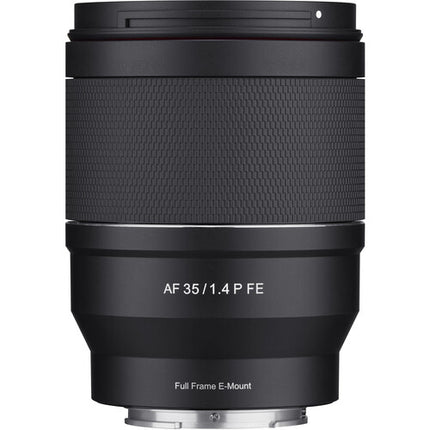 Samyang 35mm f1.4 P FE Objetivo Full Frame f1.4 a f16 con Motor de Enfoque