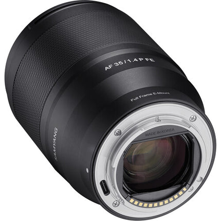 Samyang 35mm f1.4 P FE Objetivo Full Frame f1.4 a f16 con Motor de Enfoque