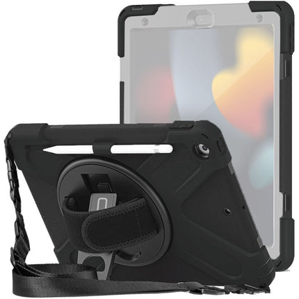 CODi Funda Rugged para iPad 9ª Gen 10.2" con Correa y Soporte Giratorio