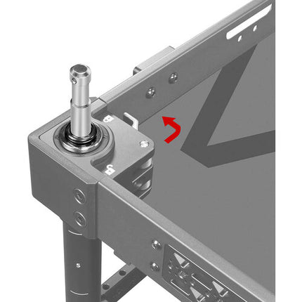 SHAPE Pin Baby 5/8" para Carro de Cámara con Base Junior 1-1/8" Acero Inoxidable