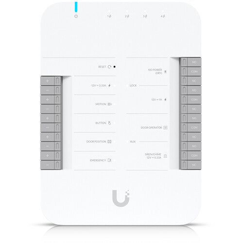Ubiquiti UniFi Access Door Hub Control de Acceso Interior PoE 4 Salidas