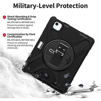 CODi Rugged Case para iPad Air 11" M3 con correa y soporte giratorio