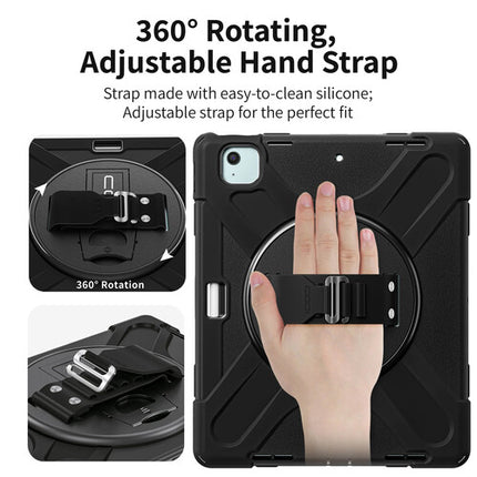 CODi Funda Rugged para iPad Air 13" M3 con Soporte Giratorio y Correa