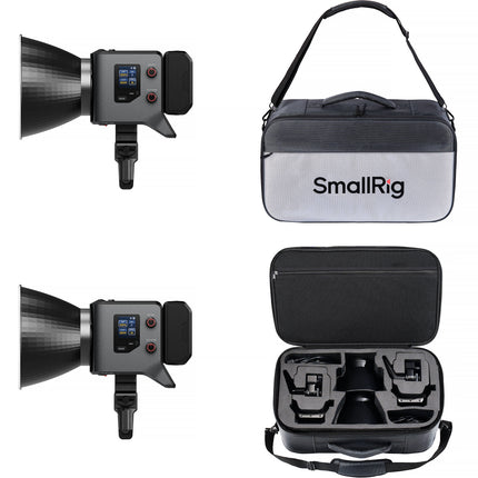 SmallRig RC 220B Pro Luz LED Bicolor Monolight Kit 2 Luces 2700-6500K CRI 95 Bowens