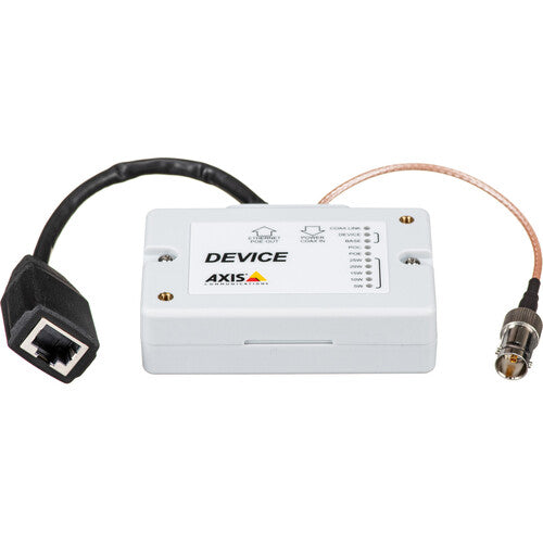 Axis Communications T8645 Kit Compacto PoE+ sobre Coaxial hasta 1600 pies