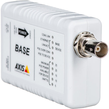 Axis Communications T8645 Kit Compacto PoE+ sobre Coaxial hasta 1600 pies