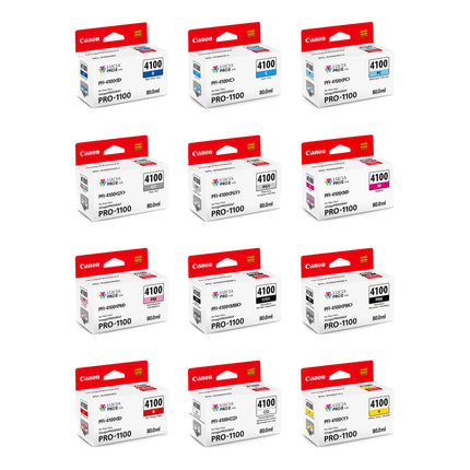 Canon PFI-4100 LUCIA PRO II Tinta Pigmentada 80mL para imagePROGRAF PRO-1100