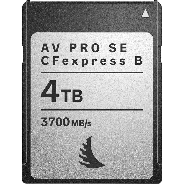 Angelbird 4TB AV PRO SE CFexpress v4 Tipo B Tarjeta de Memoria 3700MB/s máxima lectura 3500MB/s máxima escritura