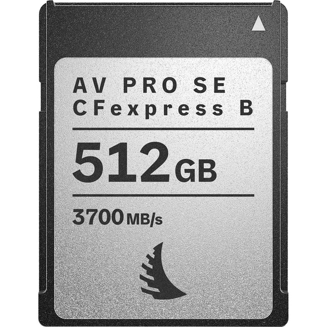 Angelbird 512GB AV PRO SE CFexpress v4 Tipo B Tarjeta de Memoria 3700 MB/s Lectura 1100 MB/s Escritura