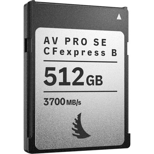 Angelbird 512GB AV PRO SE CFexpress v4 Tipo B Tarjeta de Memoria 3700 MB/s Lectura 1100 MB/s Escritura
