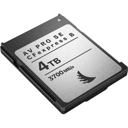 Angelbird 4TB AV PRO SE CFexpress v4 Tipo B Tarjeta de Memoria 3700MB/s máxima lectura 3500MB/s máxima escritura