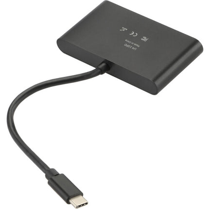Xcellon 4 Puertos USB-C Hub 10 Gb/s Carga PD 140W Diseño Delgado