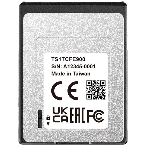 Transcend 1TB CFexpress 900 Tipo B Tarjeta de Memoria 3500 MBs Lectura 2800 MBs Escritura Garantía 5 Años
