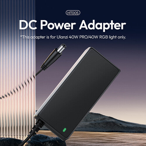 Ulanzi HT005 Adaptador de Corriente 64.98W Para Luces 40W Pro RGB Enchufe US