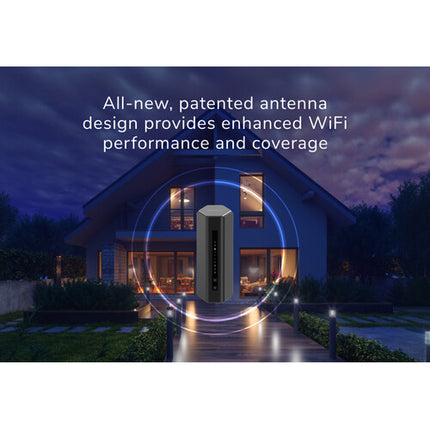 Netgear Nighthawk RS200 Router Wi-Fi 7 Dual Banda 6.5 Gb/s 2500 ft²