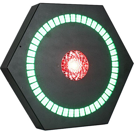 Eliminator Lighting Fantasy FX Luz DJ RGBW 40W Centro 288 LEDs Halo Circular
