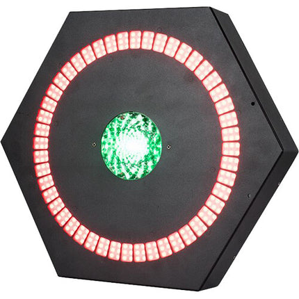 Eliminator Lighting Fantasy FX Luz DJ RGBW 40W Centro 288 LEDs Halo Circular