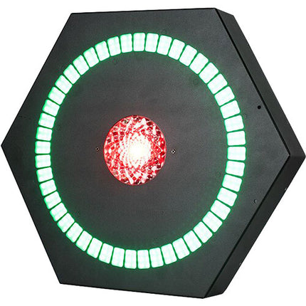 Eliminator Lighting Fantasy FX Luz DJ RGBW 40W Centro 288 LEDs Halo Circular