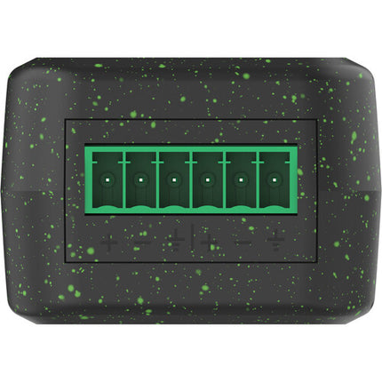 Turtle AV Adaptador de Entrada Euroblock Analógica Dual a Salida Dante 24 Bit 96 kHz PoE