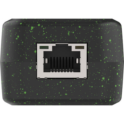 Turtle AV Adaptador de Entrada Euroblock Analógica Dual a Salida Dante 24 Bit 96 kHz PoE