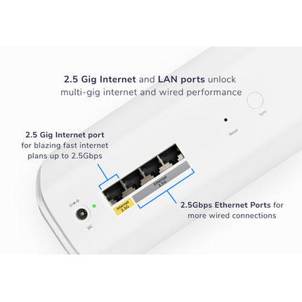 Netgear Orbi 770 BE11000 Sistema Wi-Fi Malla Tri-Banda 11 Gb/s 8000 sqft