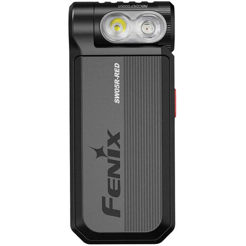 Fenix SWO5R Linterna Clip-On Negra 150 Lúmenes IPX6 USB-C