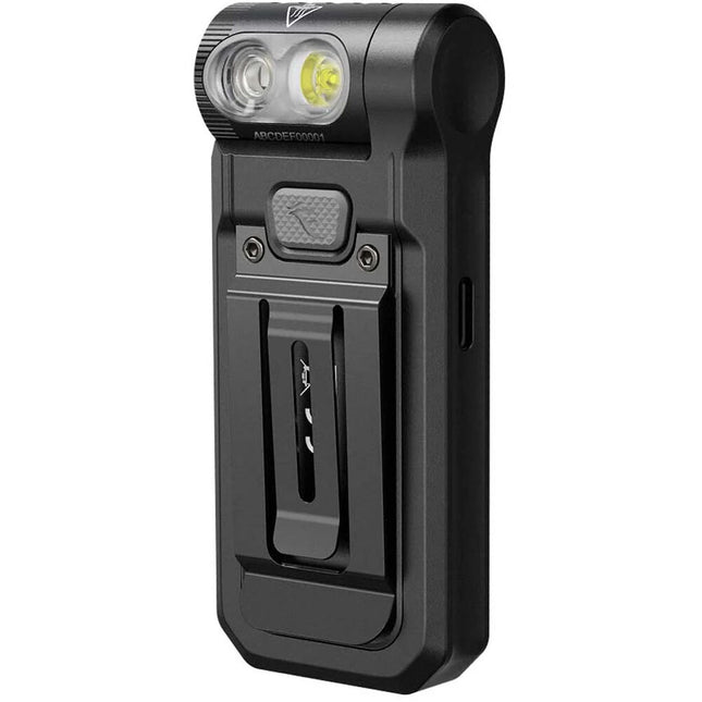 Fenix SWO5R Linterna Clip-On Negra 150 Lúmenes IPX6 USB-C