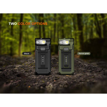 Fenix SWO5R Linterna Clip Verde 150 Lúmenes IPX6 USB-C