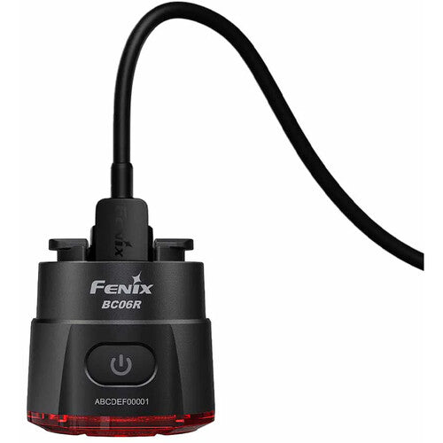Fenix Linterna BC06R Luz Trasera Recargable 90 Lúmenes IP66 USB-C