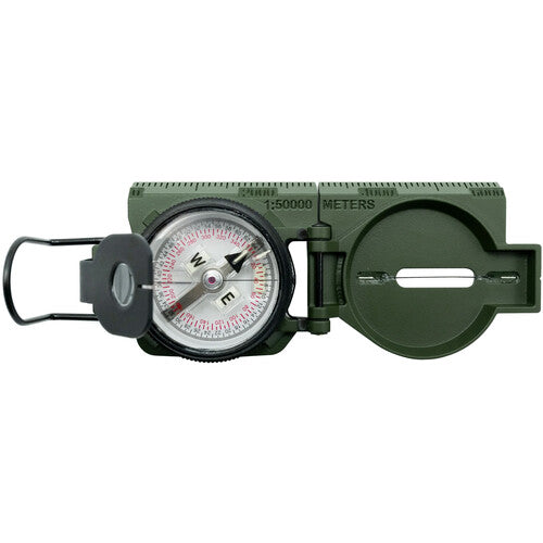 Brunton Model 94 Brújula Lenticular Fosforescente 360° con Aguja de Zafiro