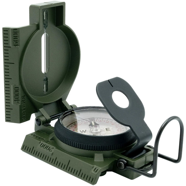 Brunton Model 94 Brújula Lenticular Fosforescente 360° con Aguja de Zafiro
