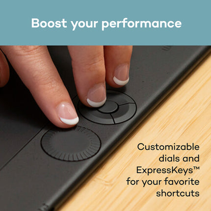 Wacom Intuos Pro Tableta gráfica profesional área activa 13.7x7.7 pulgadas Bluetooth 5.3