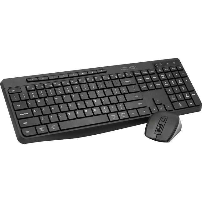 CODi Triple Connection Teclado y Ratón Combo 1600 DPI USB-C Recargable Ergonomico
