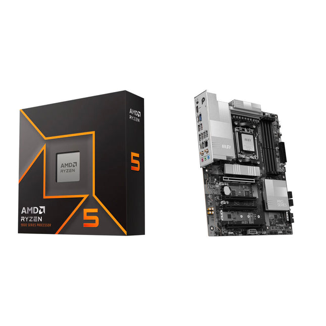 AMD Ryzen 5 9600X 6 Núcleos 3.9 GHz Procesador con Placa MSI PRO X870-P WIFI ATX