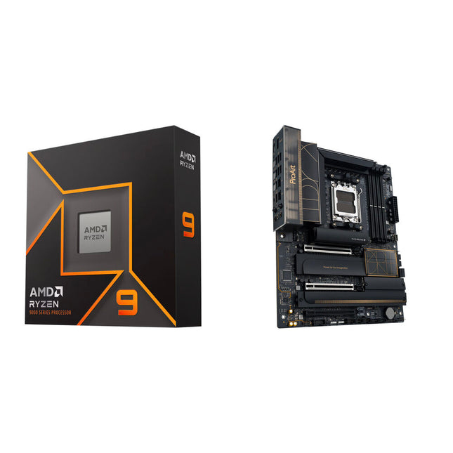 AMD Ryzen 9 9950X 16 Núcleos 4.3 GHz Kit con Placa Madre ASUS ProArt X870E-Creator WiFi ATX