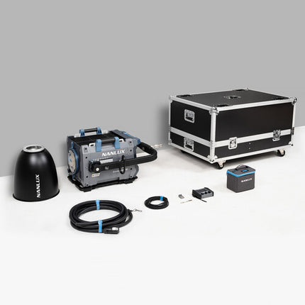Nanlux Evoke 5000B Monoluz LED Bi-Color 555250 Lux 2700-6500K Flight Kit