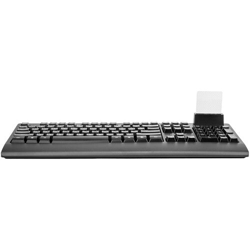 Rocstor KS18 Teclado Mecánico Completo con Lector de Tarjetas Inteligentes USB Compatible PIV y FIPS-201