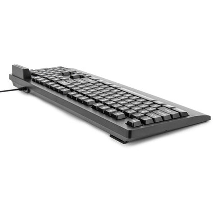 Rocstor KS18 Teclado Mecánico Completo con Lector de Tarjetas Inteligentes USB Compatible PIV y FIPS-201