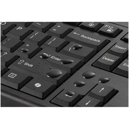 Kensington KB270 EQ Teclado Inalámbrico Wireless 2.4 GHz Bluetooth 3 Meses Batería