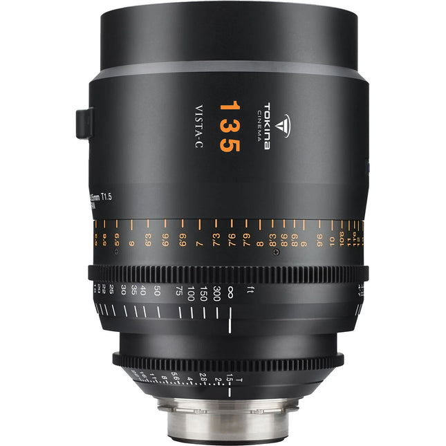 Tokina Vista-C 135mm T1.5 Objetivo Prime PL con Apertura T1.5 y Enfoque 300°