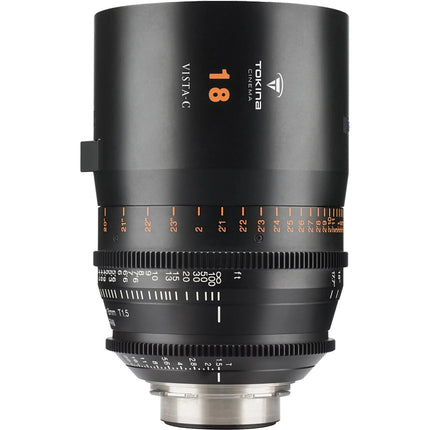 Tokina Vista-C 18mm T1.5 Objetivo Prime para ARRI PL Full-Frame 114mm
