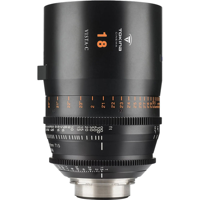 Tokina Vista-C 18mm T1.5 Objetivo Prime para ARRI PL Full-Frame 114mm