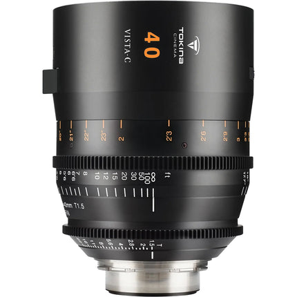 Tokina Vista-C 40mm T1.5 Objetivo Prime con apertura T1.5-22 y diámetro frontal 114mm