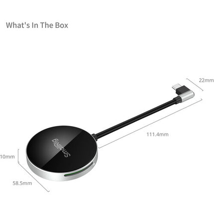SmallRig SD 3.0 Lector de Tarjetas USB-C 104MB/s SDXC y microSDXC